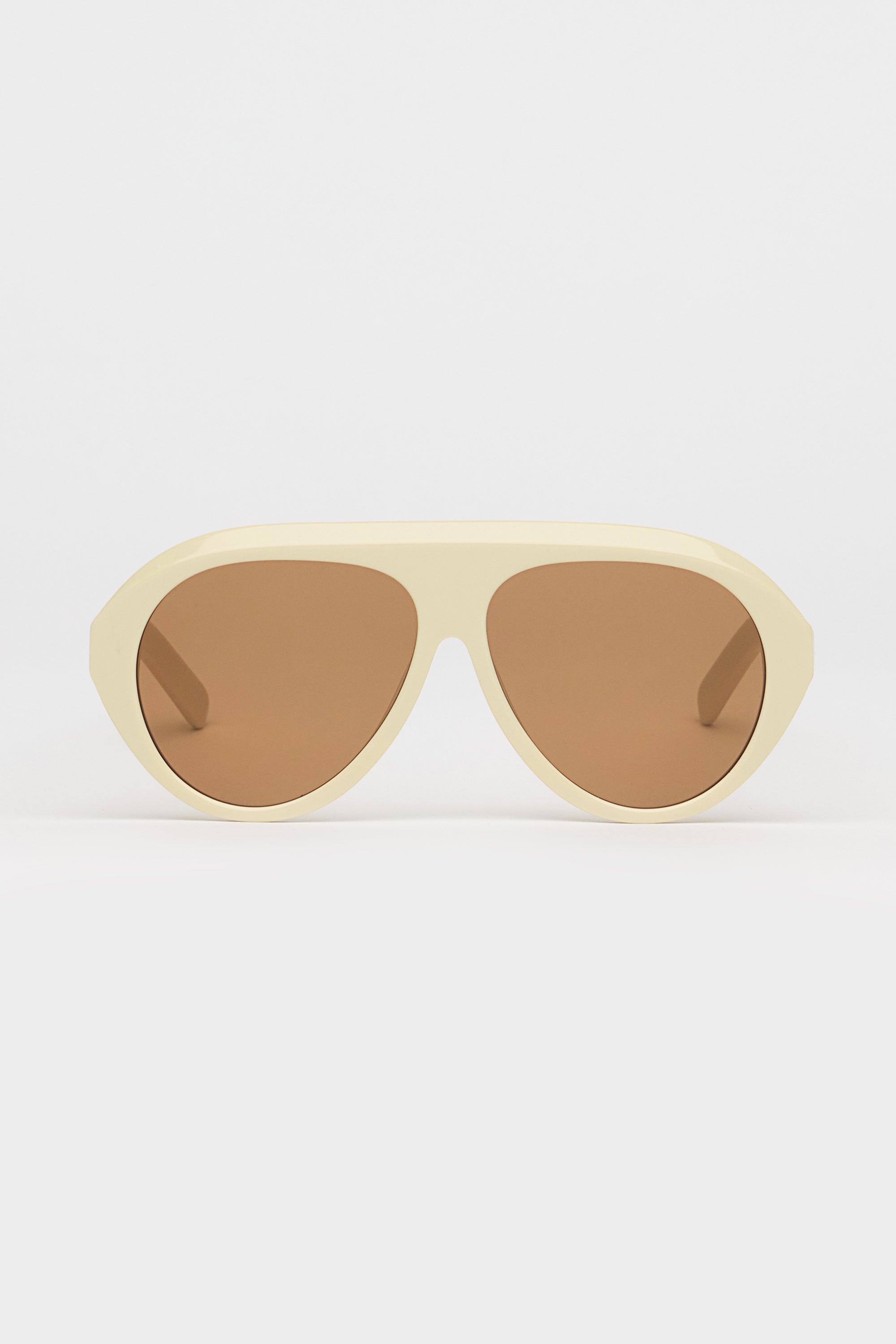 The Icon Sunglasses in Ivory – Past Midnight