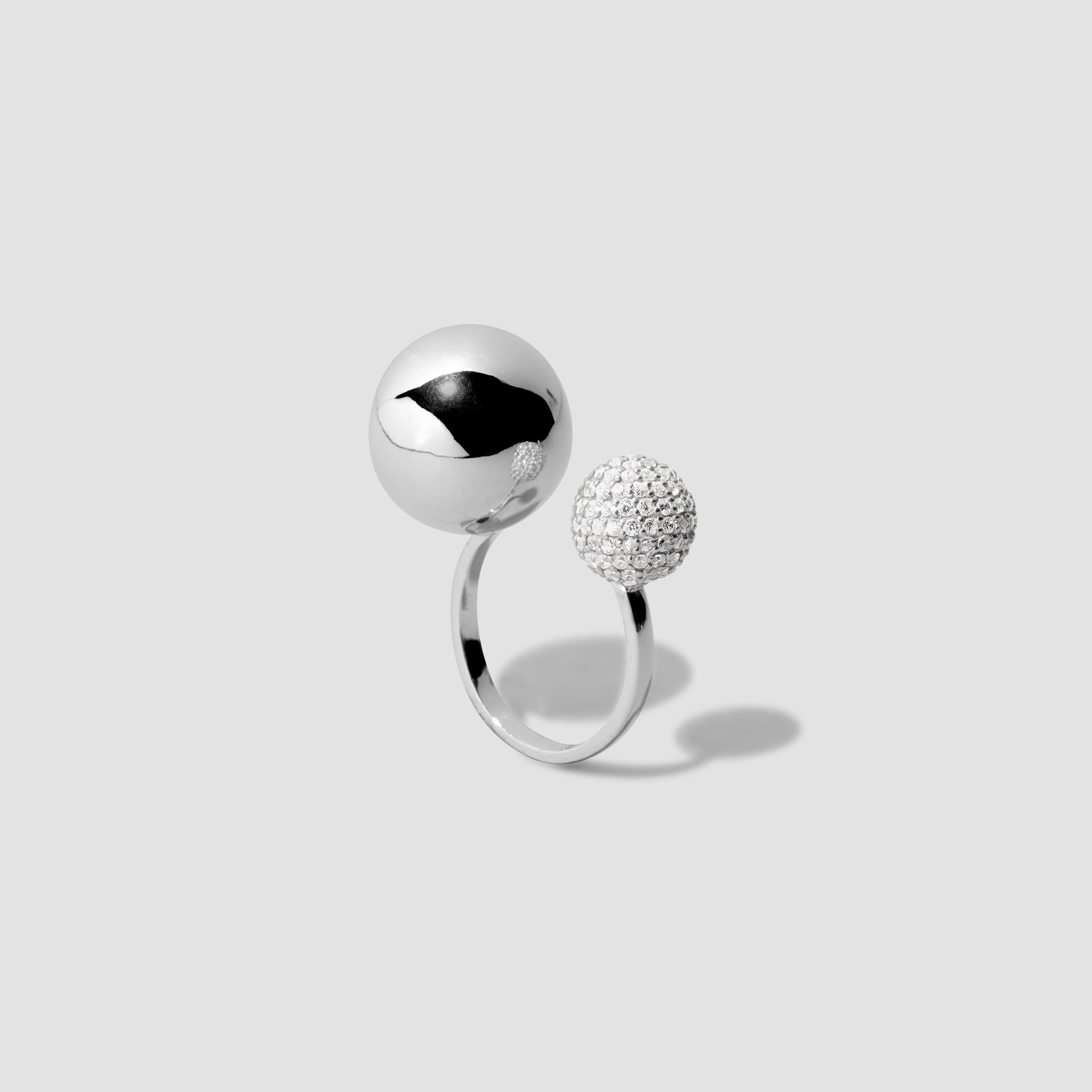 Double Moon Ring