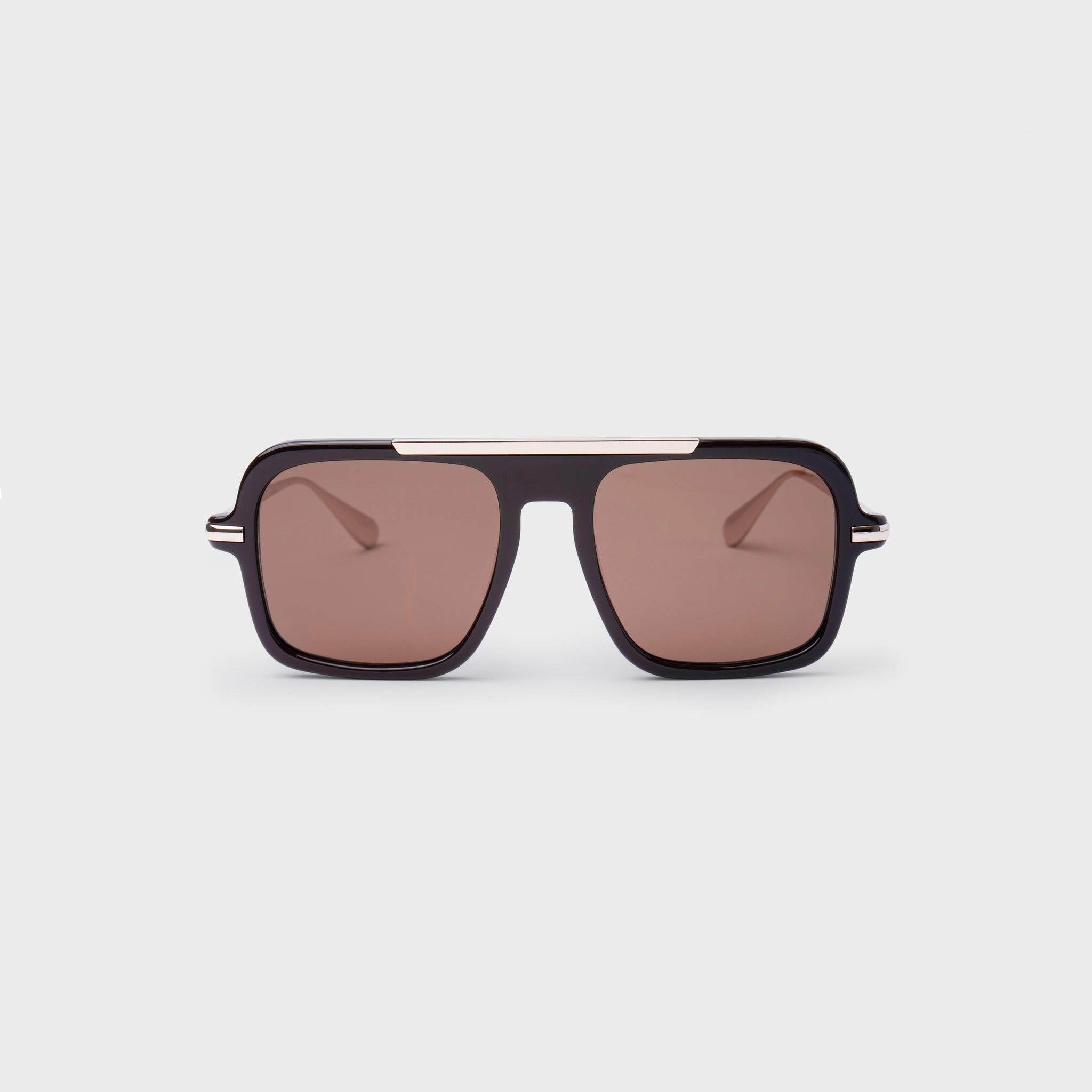 The Retro Sunglasses in Brown