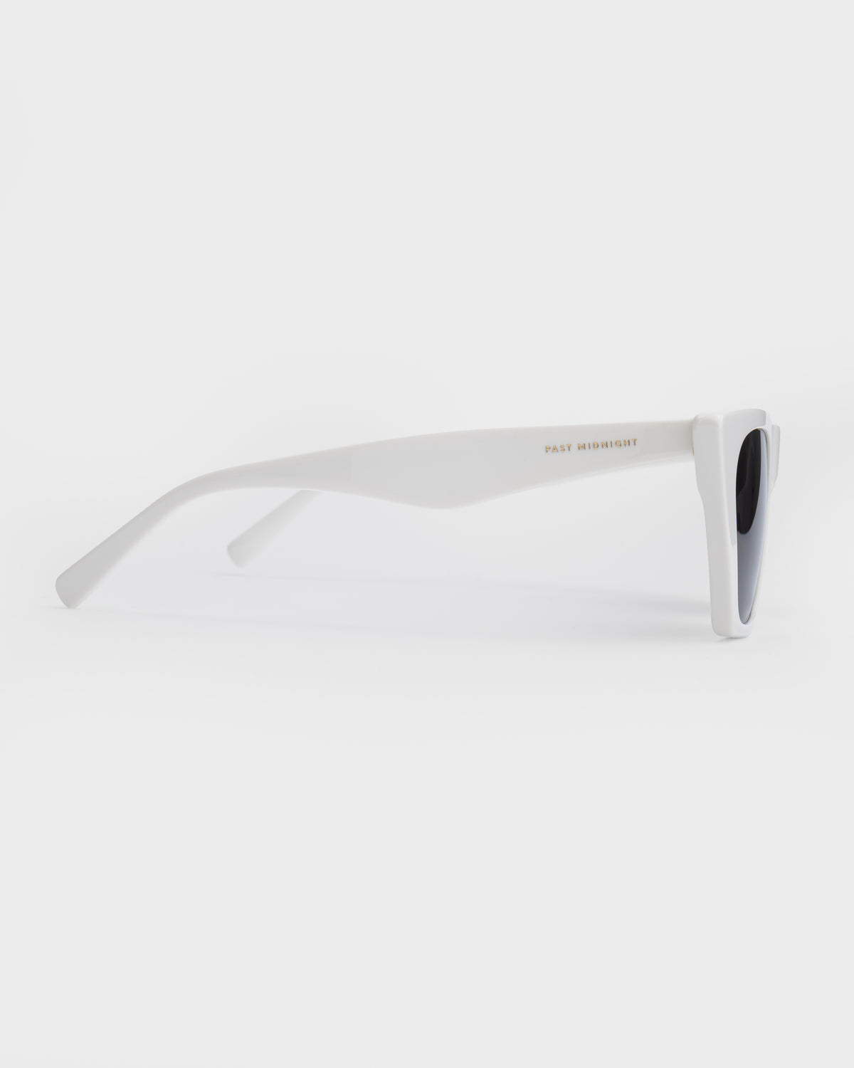 Chic White Sunglasses with Dark Lenses
0365 Milky White Geek-Chic Acetate Rectangle Tinted Sunglasses  main image 4