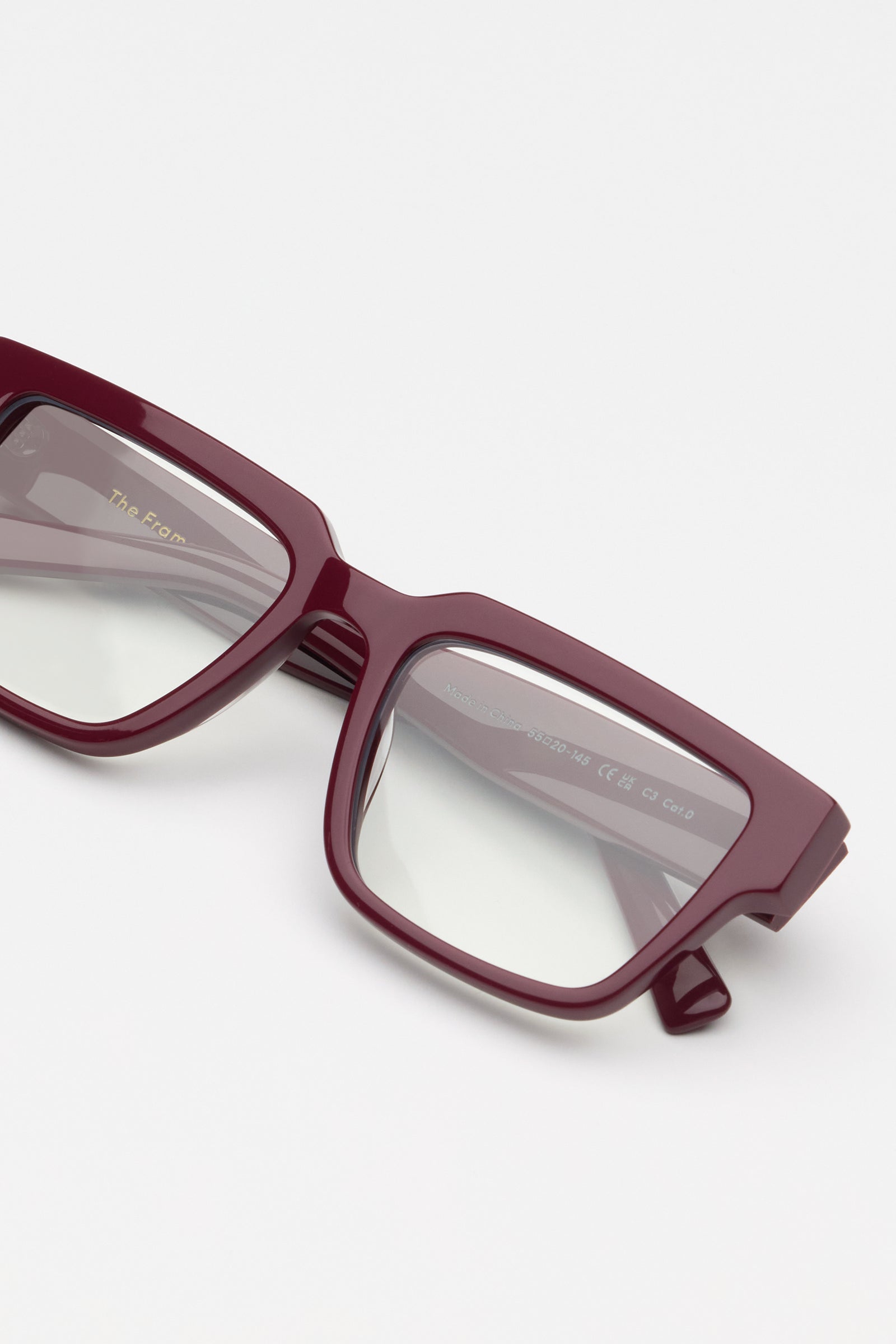 Past Midnight The Frame Burgundy.