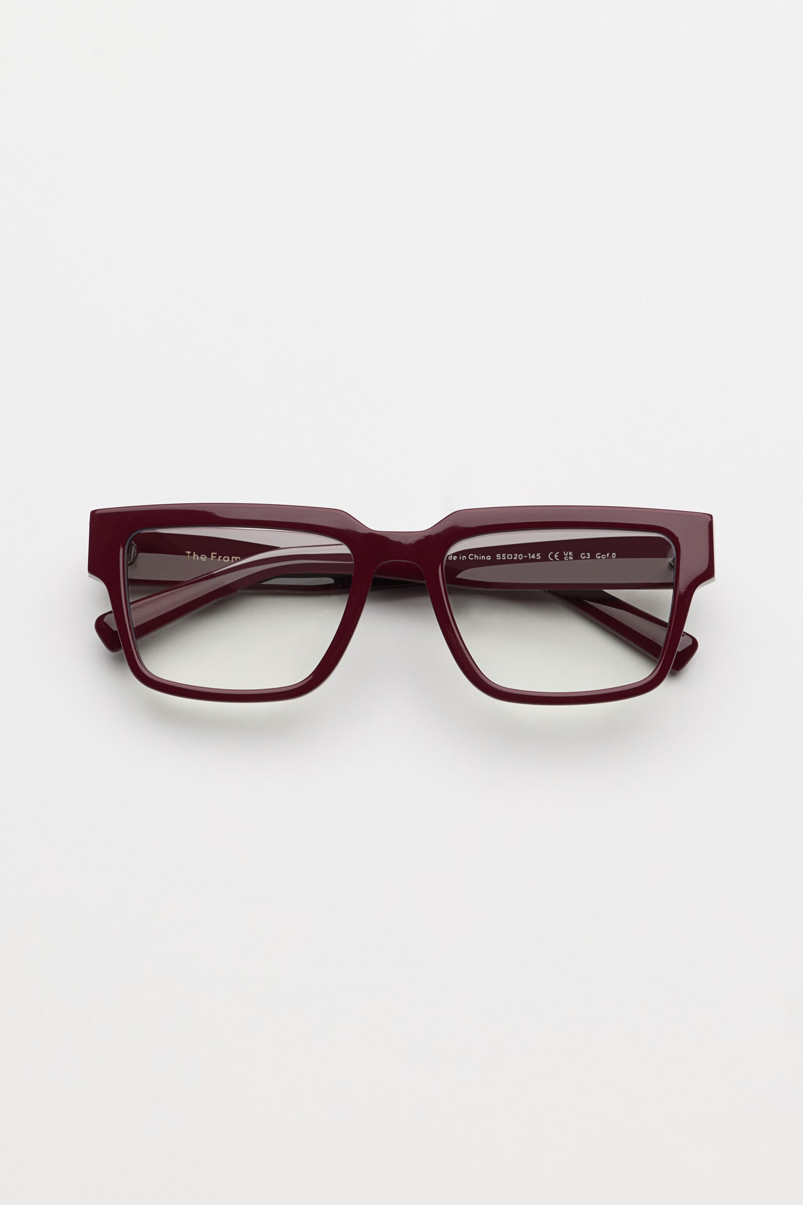 Past Midnight The Frame Burgundy.