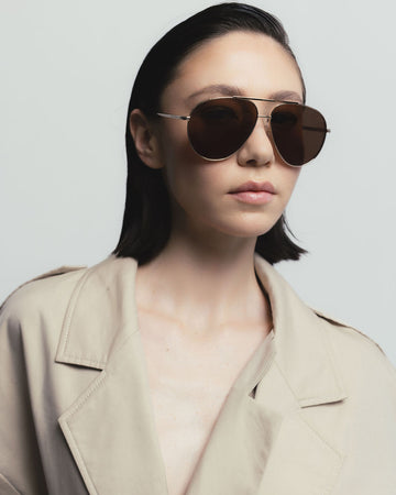 The Flare Dark Brown