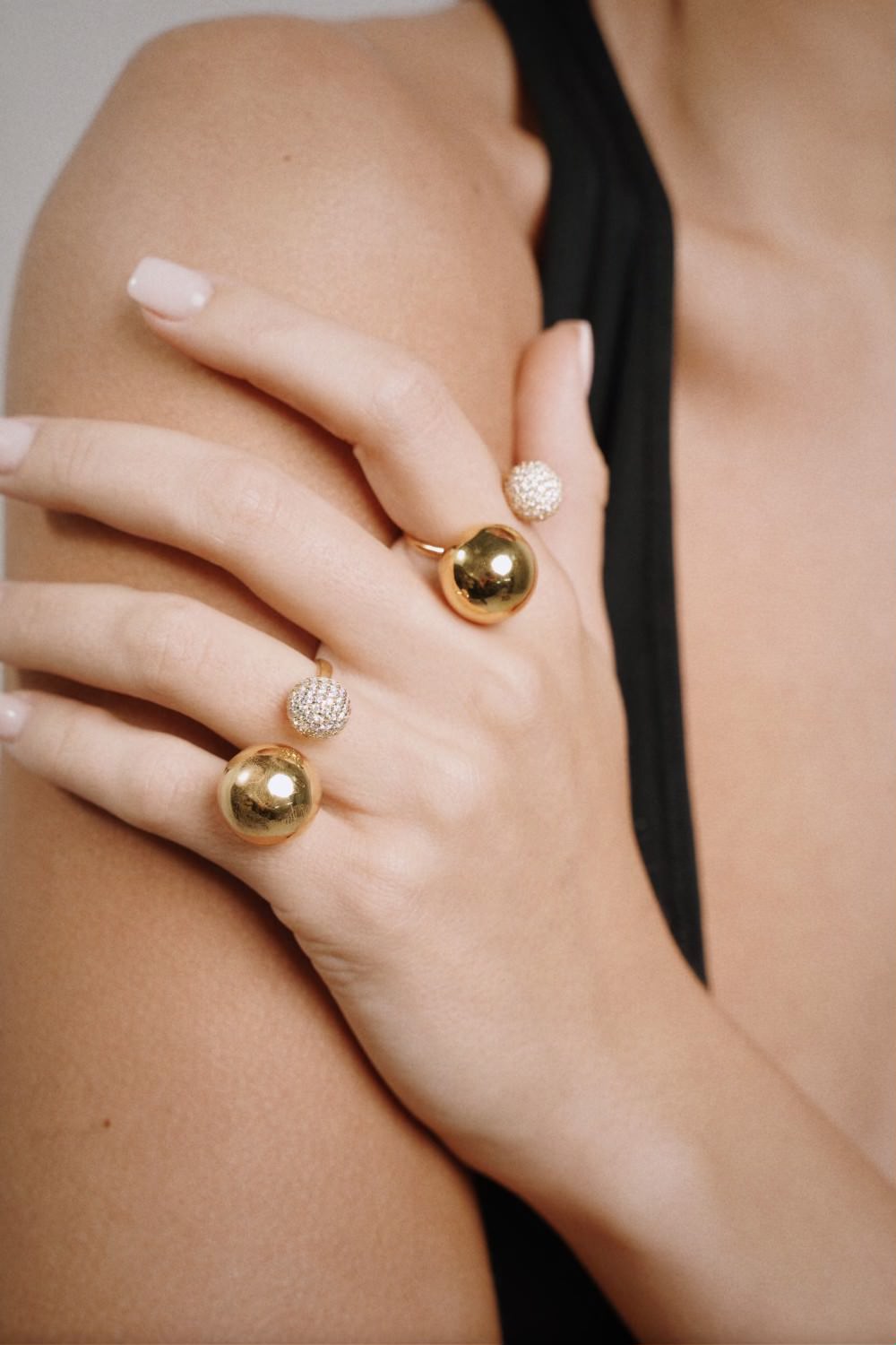 DOUBLE MOON RING